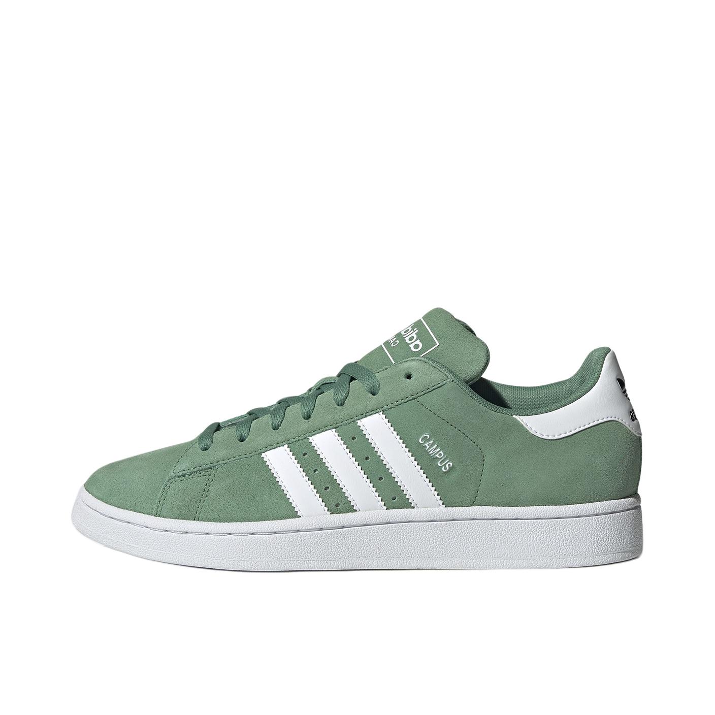 推荐商品：adidas Campus 2.0 板鞋 复古轻便透气防滑耐磨薄底 绿色