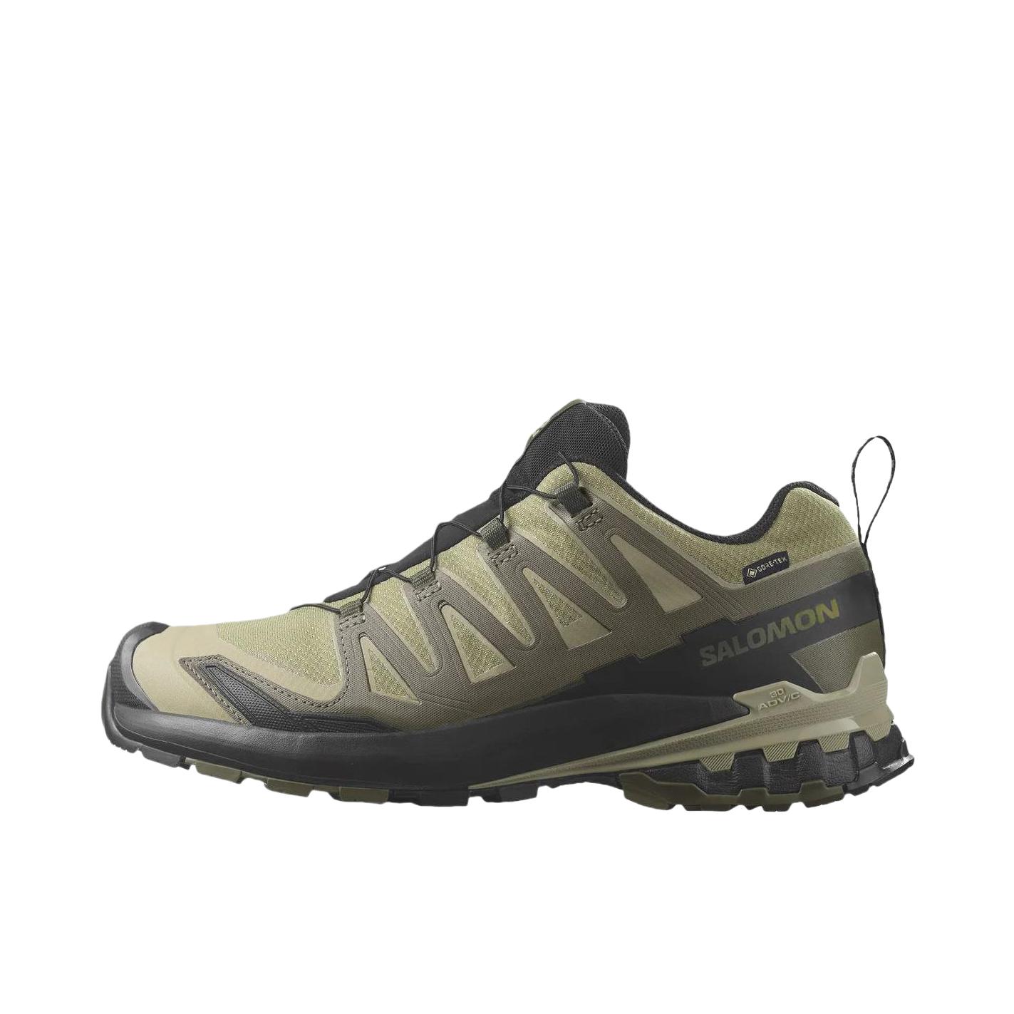 推荐商品：Salomon/萨洛蒙 XA Pro 3D V8 户外休闲鞋 防水透气稳定耐磨防滑越野网布圆头回弹合成革 绿色