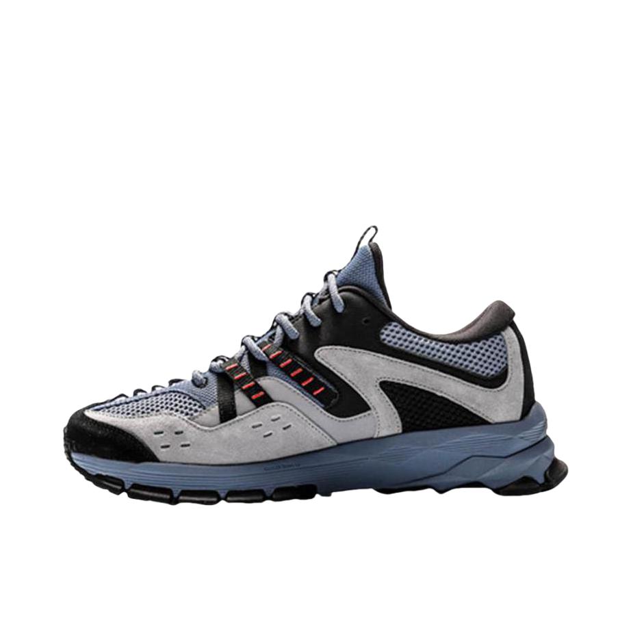 推荐商品：李宁 减震防滑 跑鞋 ARDQ003 灰蓝色/凝雪灰/标准黑