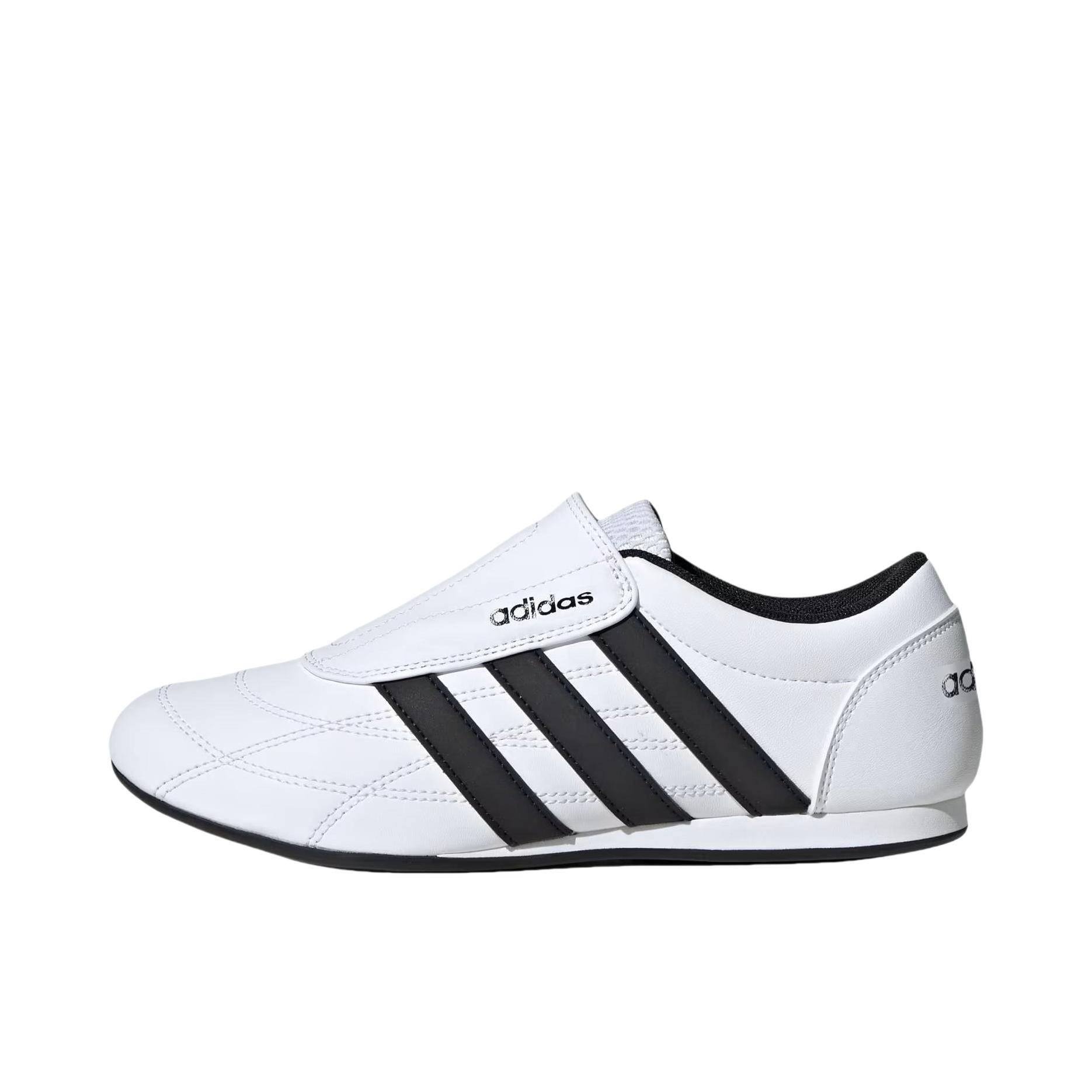 推荐商品：adidas Tekwen Sportschuhe 柔软 防滑 耐磨 低帮 运动休闲鞋 女款/白色