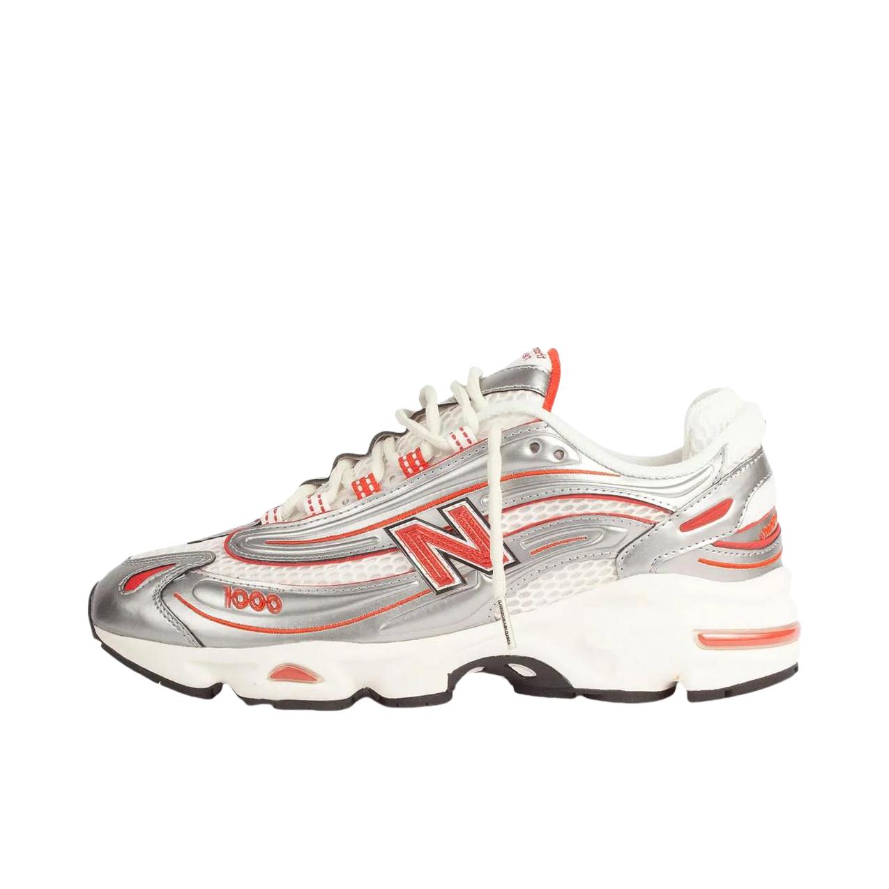 推荐商品：New Balance 1000 运动休闲鞋 舒适百搭透气防滑耐磨圆头复古 Thisisneverthat联名/D宽/银色