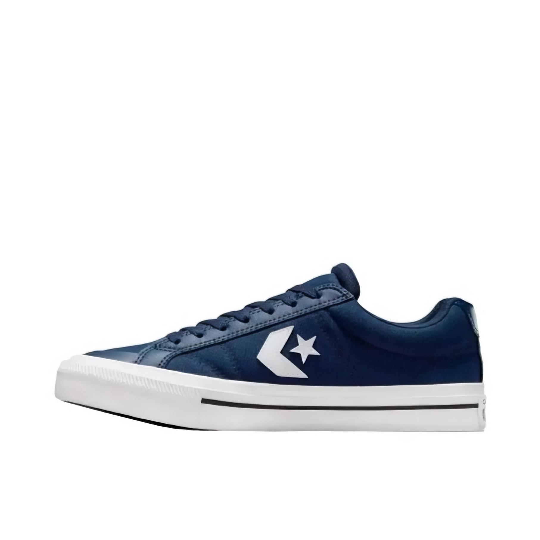 推荐商品：Converse/匡威 Sport Casual 星箭 板鞋 复古休闲低帮防滑轻便 蓝色