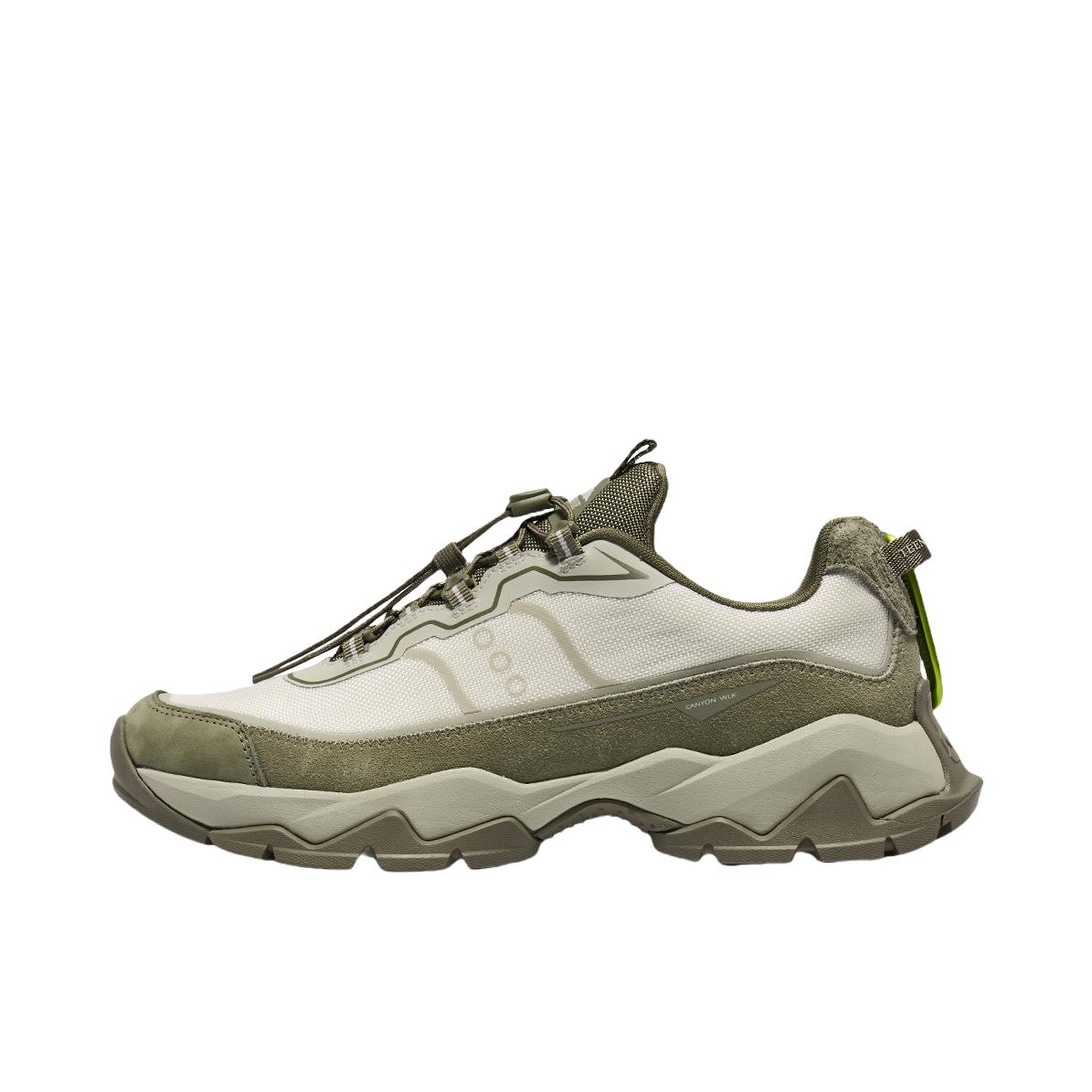推荐商品：Saucony/索康尼 CANYON WLK 防泼水 稳定 低帮厚底 跑步 运动休闲鞋 Teenie Weenie Men联名/米色/绿色