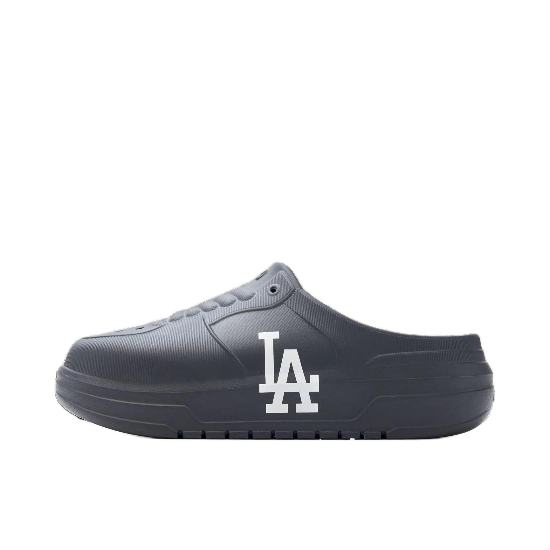 推荐商品：MLB Chunky Liner Mule 简约 透气 低帮 拖鞋 黑色
