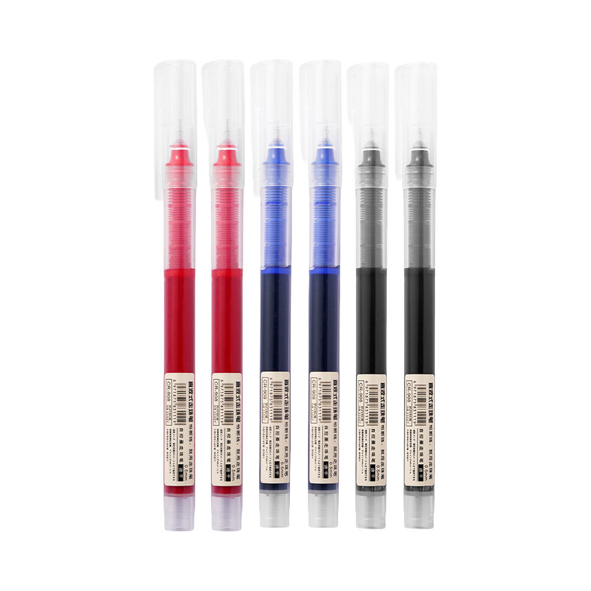推荐商品：酷湃 0.5mm 直液式速干彩色走珠笔 3色组合