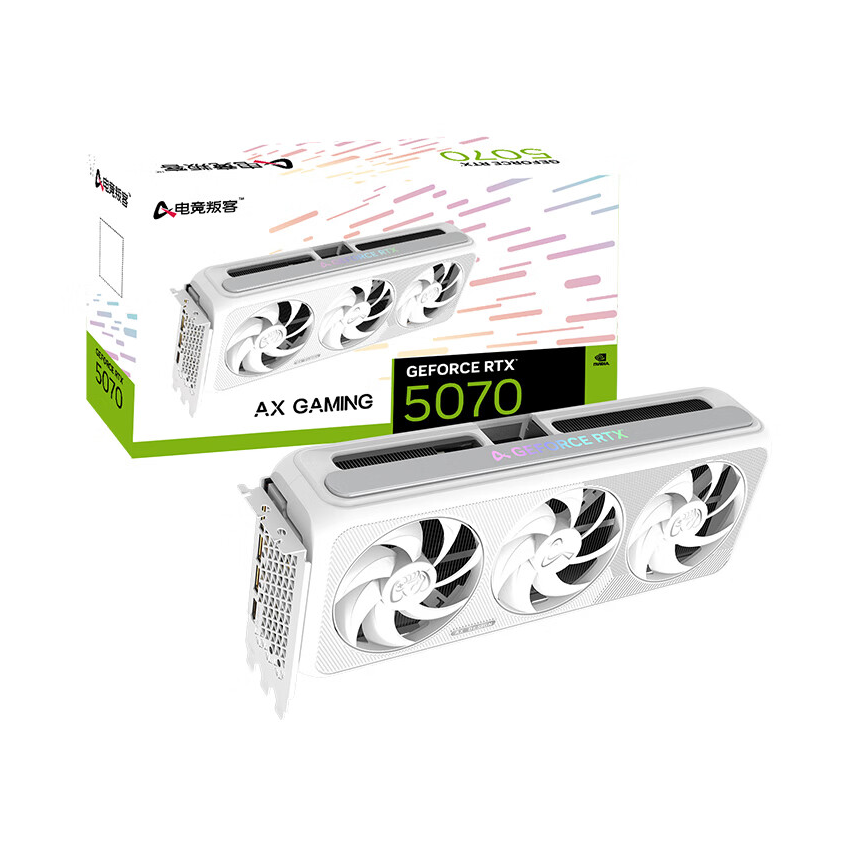 推荐商品：AX/电竞叛客 RTX5070系列独立显卡 12G X3W