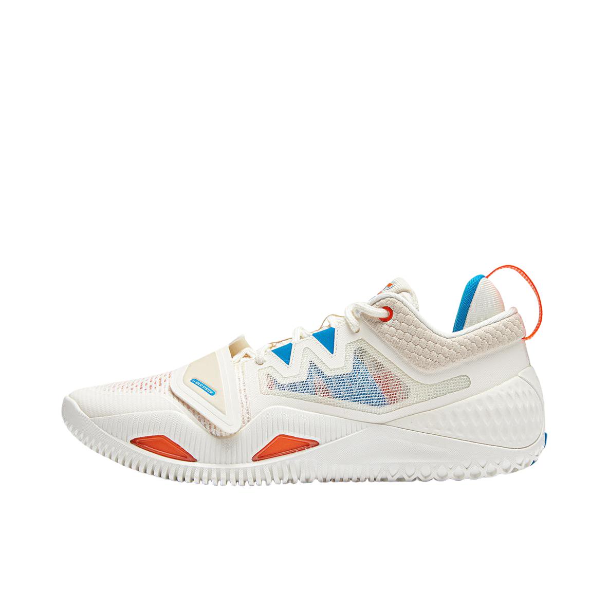 推荐商品：李宁 反伍 狂怒2 防滑耐磨 缓震轻便 透气 高回弹支撑 实战外场 篮球鞋ABFU011 白色