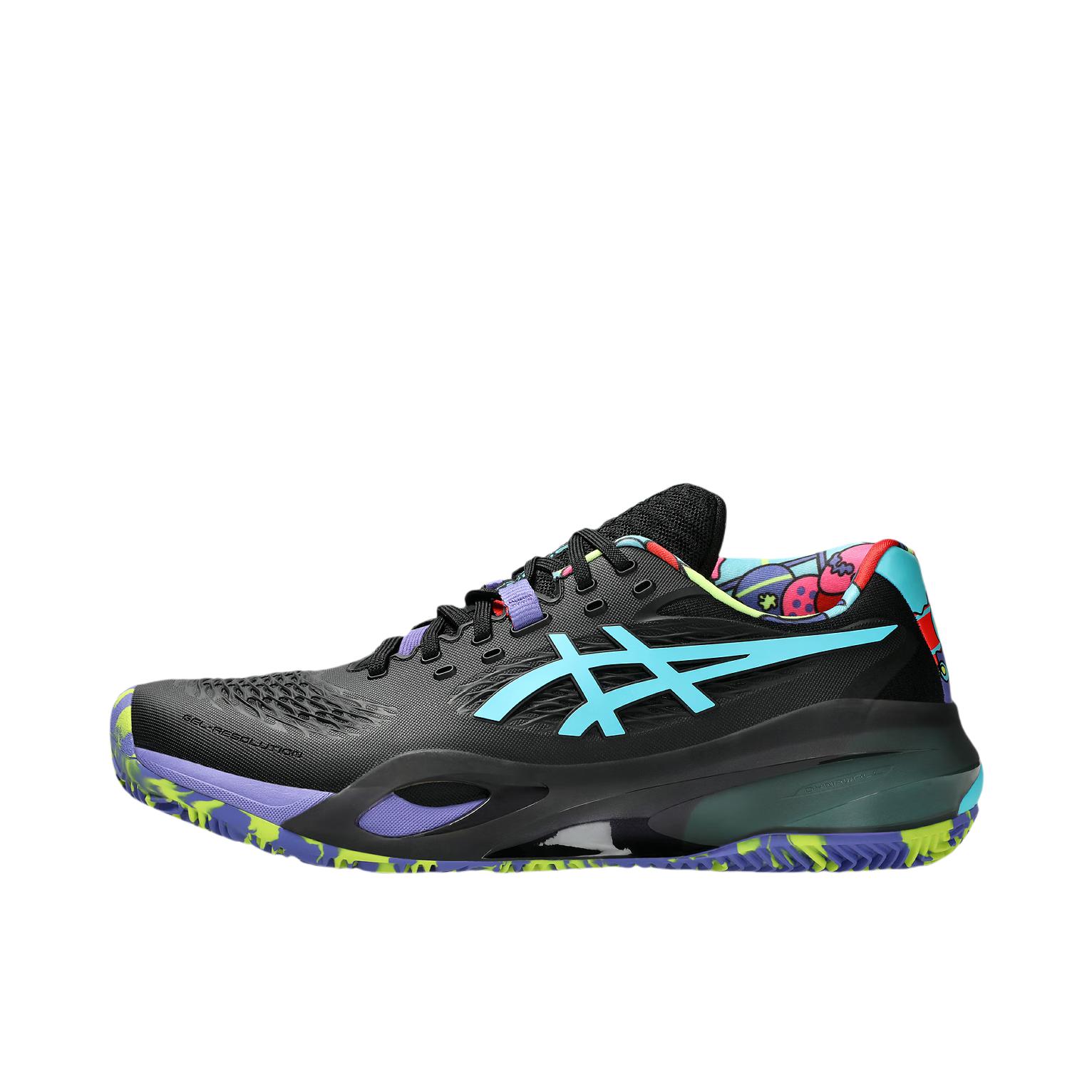 推荐商品：Asics/亚瑟士 Gel-Resolution 9 网面透气 防滑缓冲 稳定型 网球鞋 黑色