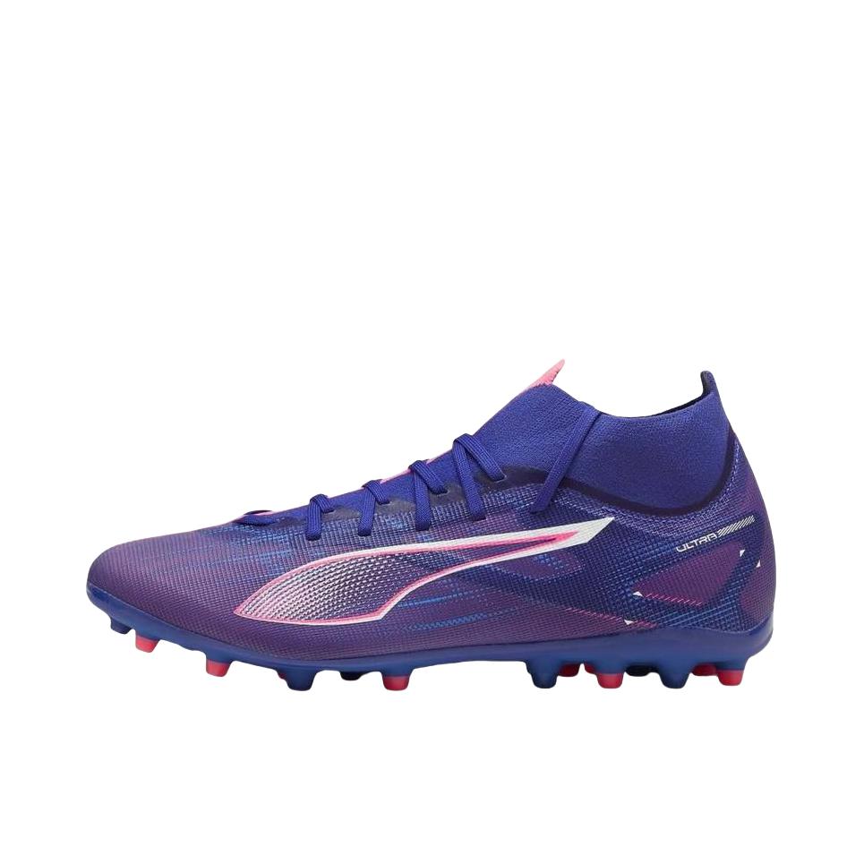 推荐商品：Puma/彪马  ULTRA 5 PLAY MG  短钉 人造草 防滑耐磨 舒适 低帮 钉鞋 支撑 胶质  足球鞋 深紫色