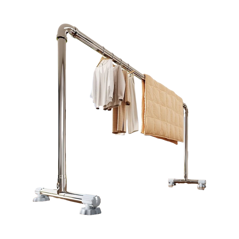 推荐商品：鑫柯昊尔 不锈钢管 单杆 落地晾衣架