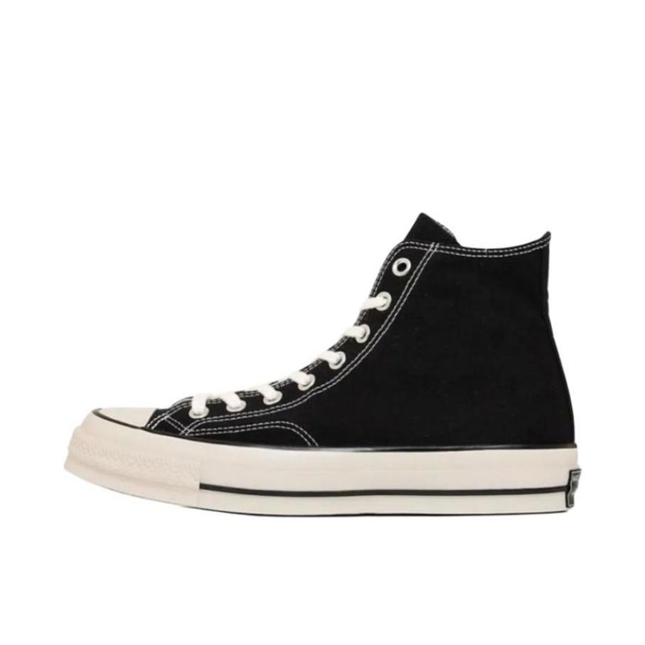 推荐商品：Converse/匡威 Chuck Taylor All Star 帆布鞋 常青款轻便防滑耐磨百搭复古圆头减震贴合高帮 漆黑色