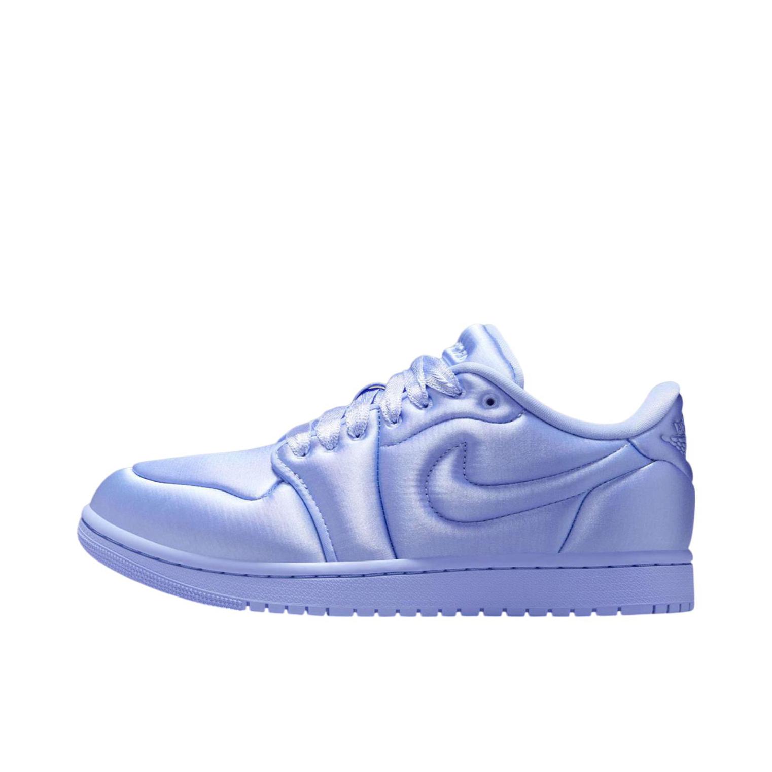 推荐商品：Air Jordan 1 板鞋 运动休闲鞋 复古潮流支撑合成革 蓝色/紫色