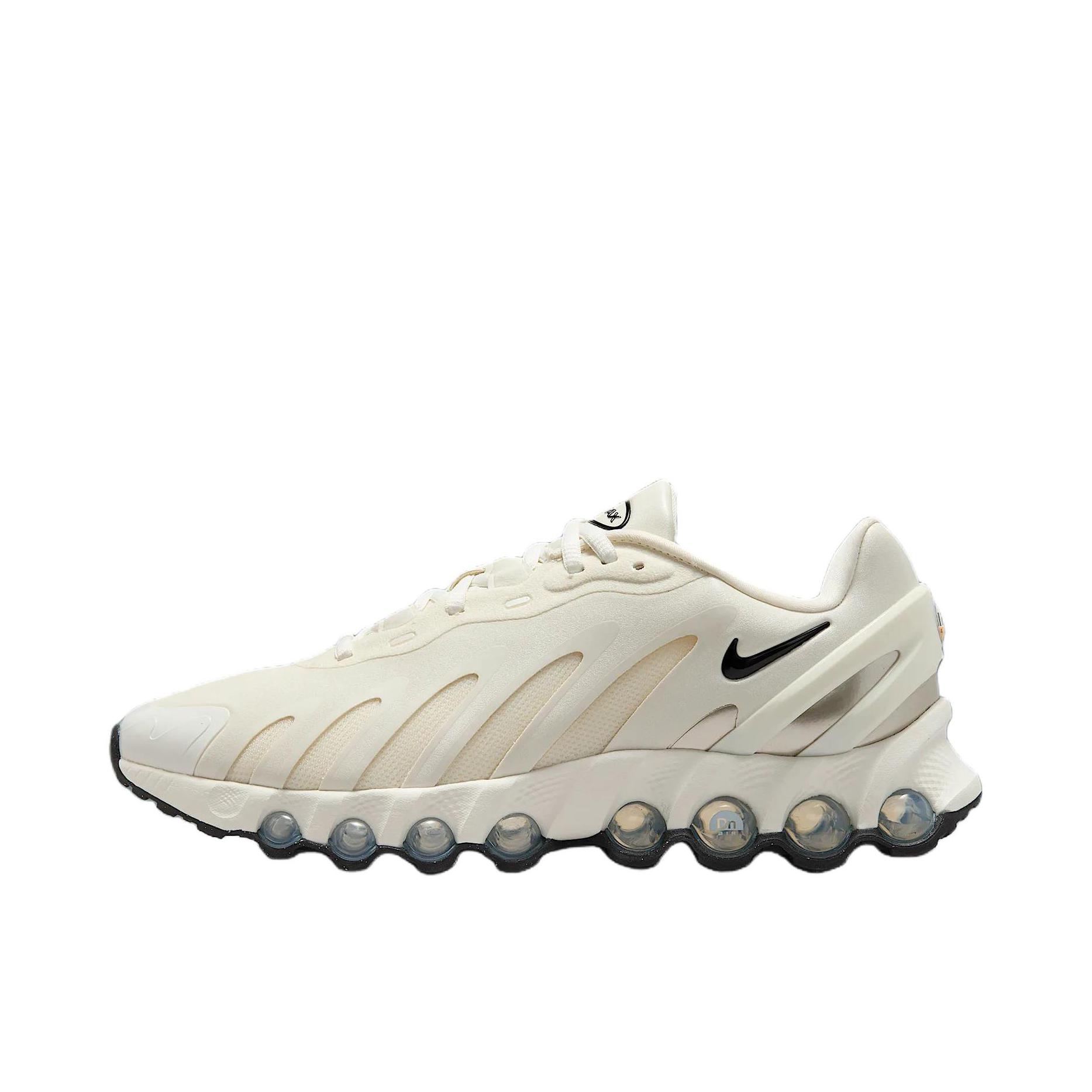 推荐商品：Nike Air Max DN8 跑鞋 时尚百搭防滑耐磨网面透气舒适气柱减震轻便贴合赤足体验支撑耐用耐穿 米色