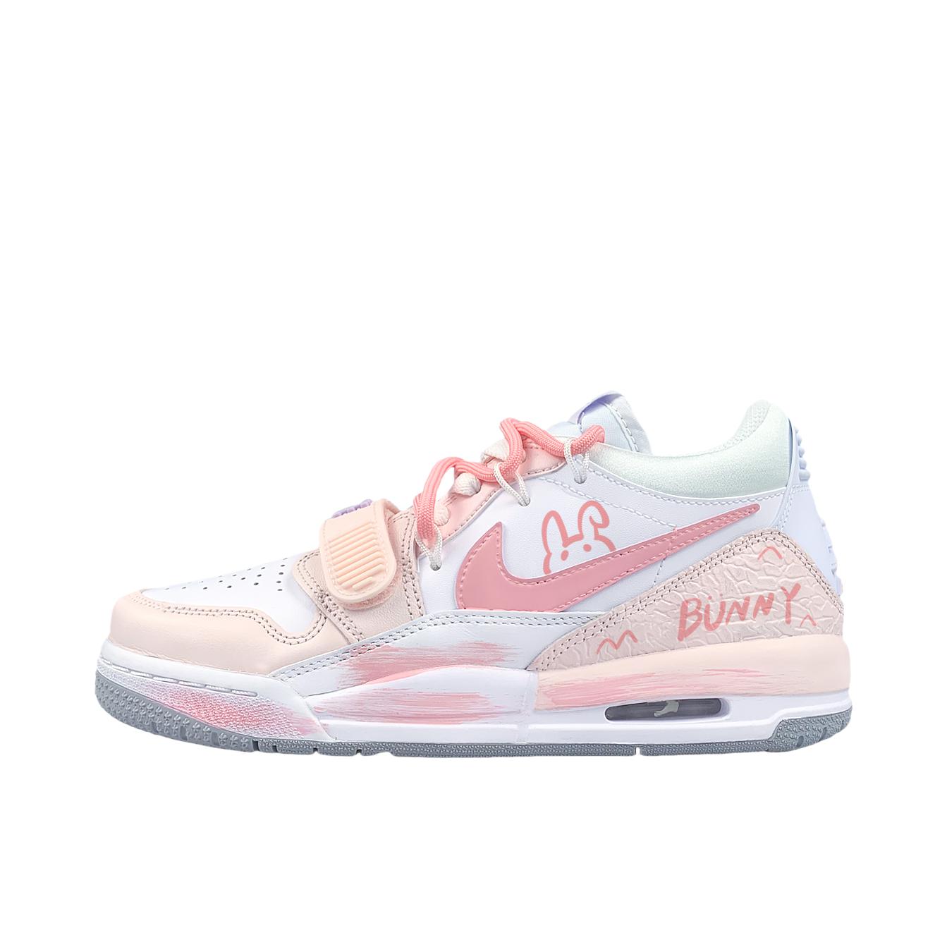 推荐商品：【定制球鞋】Air Jordan Legacy 312 运动休闲鞋 减震透气轻便耐磨增高防水支撑防滑复古美式经典做旧 GS/Bunny兔解 