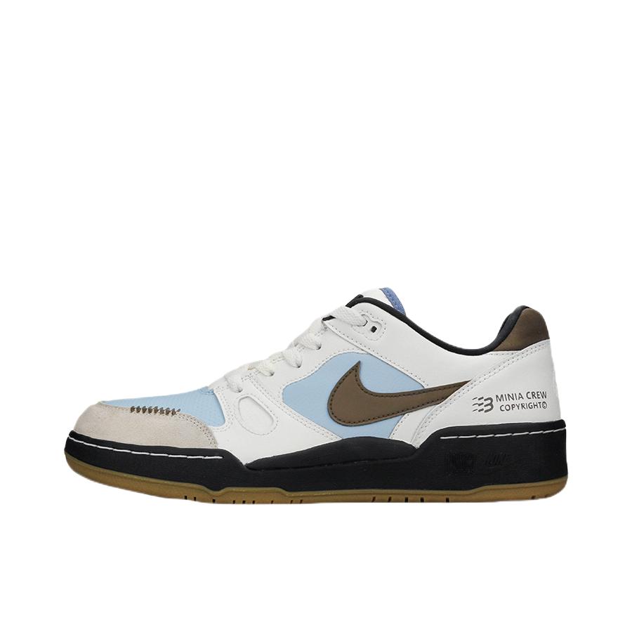 推荐商品：【定制球鞋】Nike Full Force 板鞋 合成革防水防滑耐磨国潮风美式 北卡之王 