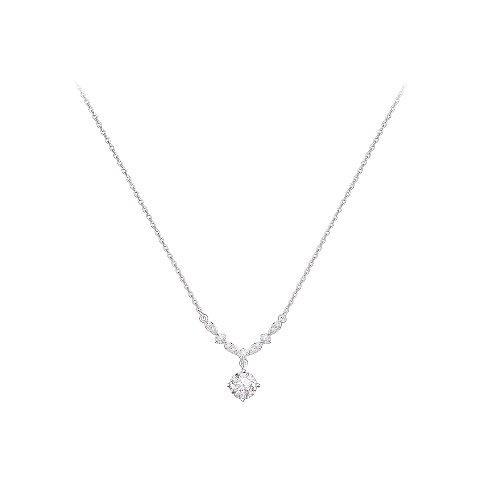 推荐商品：BLANK IN BLANK 星月系列轻奢简约足银情侣项链 BIBXL288