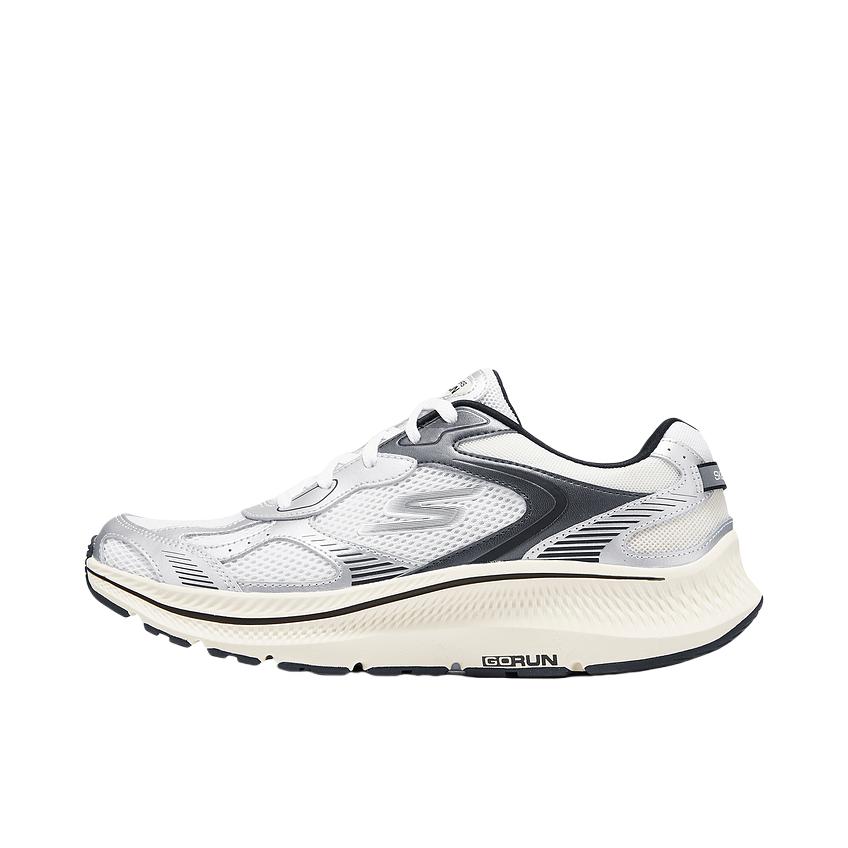 推荐商品：Skechers/斯凯奇 Go Run Consistent 2.0 缓震回弹 防滑耐磨 网面透气 舒适百搭 慢跑 跑鞋 乳白色