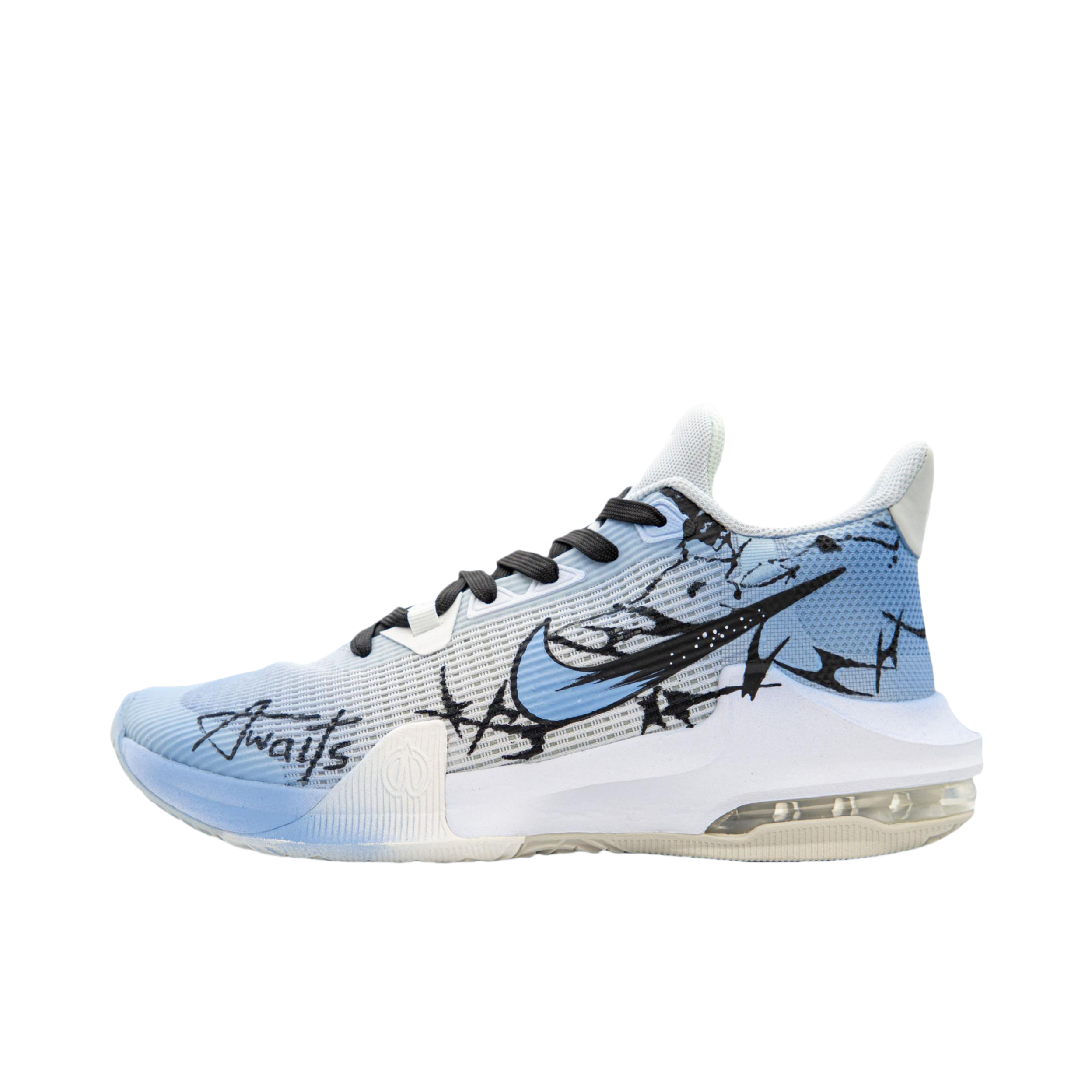 推荐商品：【定制球鞋】Nike Air Max Impact 3 实战 舒适减震 防滑耐磨 时尚潮流 百搭 篮球鞋 寂寞裂痕 