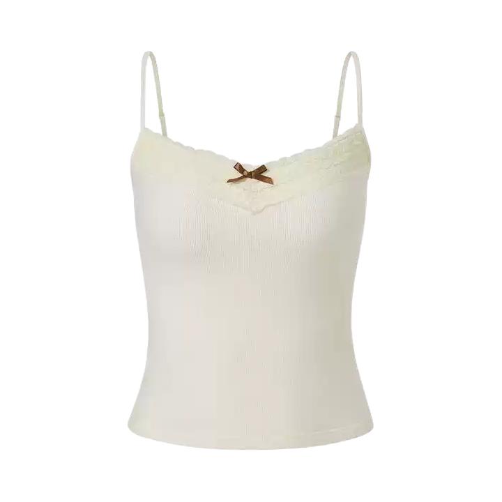 推荐商品：oeing 美背短款外穿吊带 女装 OEING-NYBX-14 杏