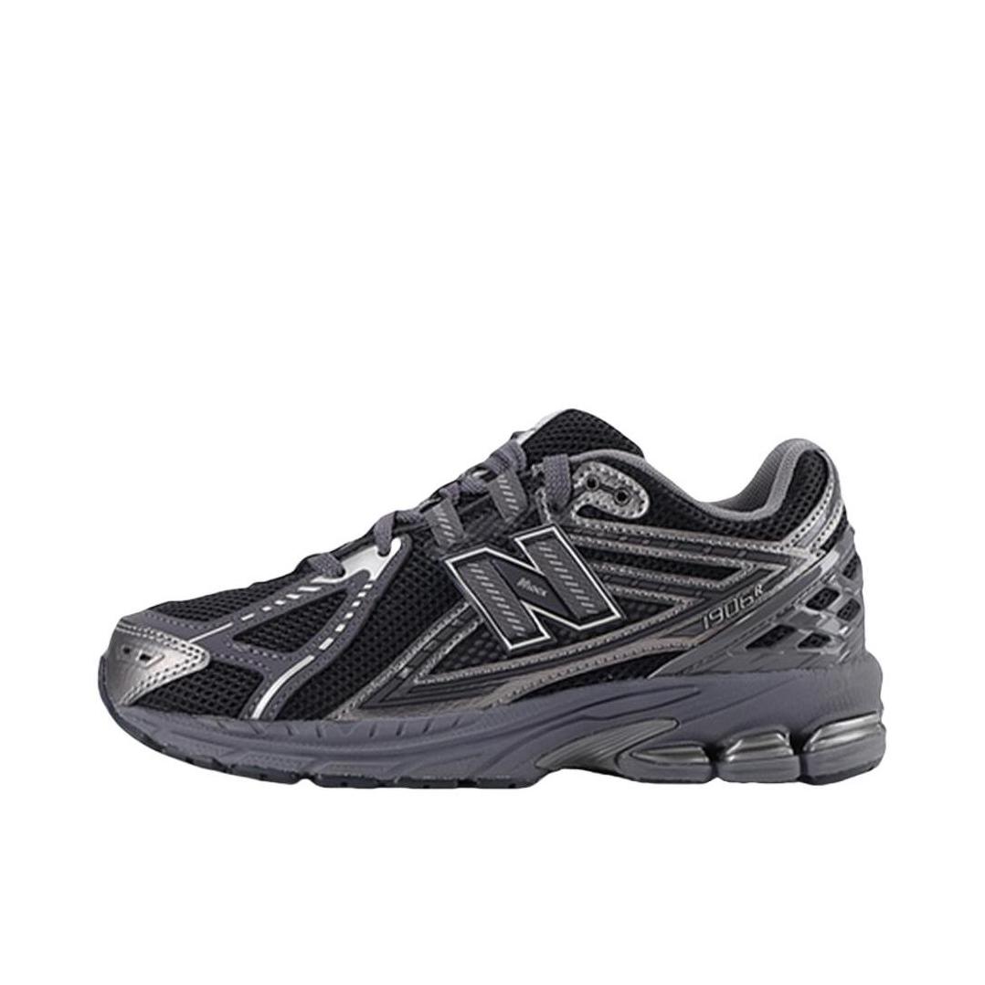 推荐商品：New Balance 1906R 防滑耐磨 减震 潮酷 网面 合成革 舒适百搭 运动童鞋 大童/黑色/灰色