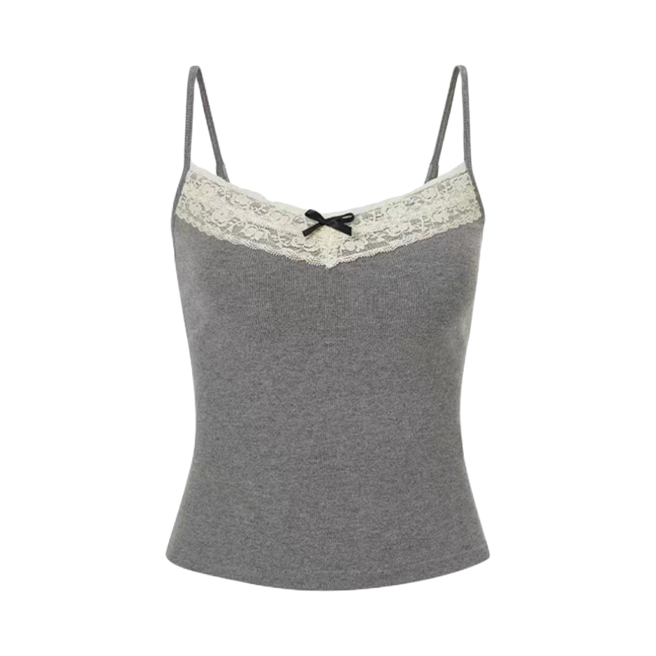 推荐商品：oeing 美背短款外穿吊带 女装 OEING-NYBX-14 灰