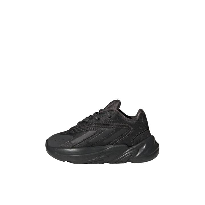 推荐商品：adidas Originals Ozelia 运动鞋儿童 时尚复古经典百搭防滑耐磨舒适透气织物增高 婴童/黑色