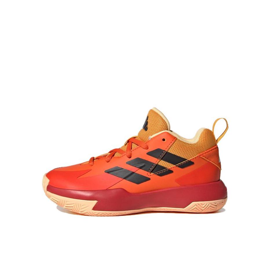 推荐商品：adidas Cross Em Up 篮球鞋 舒适减震防滑耐磨轻便耐用圆头 小童/橙色/黄色