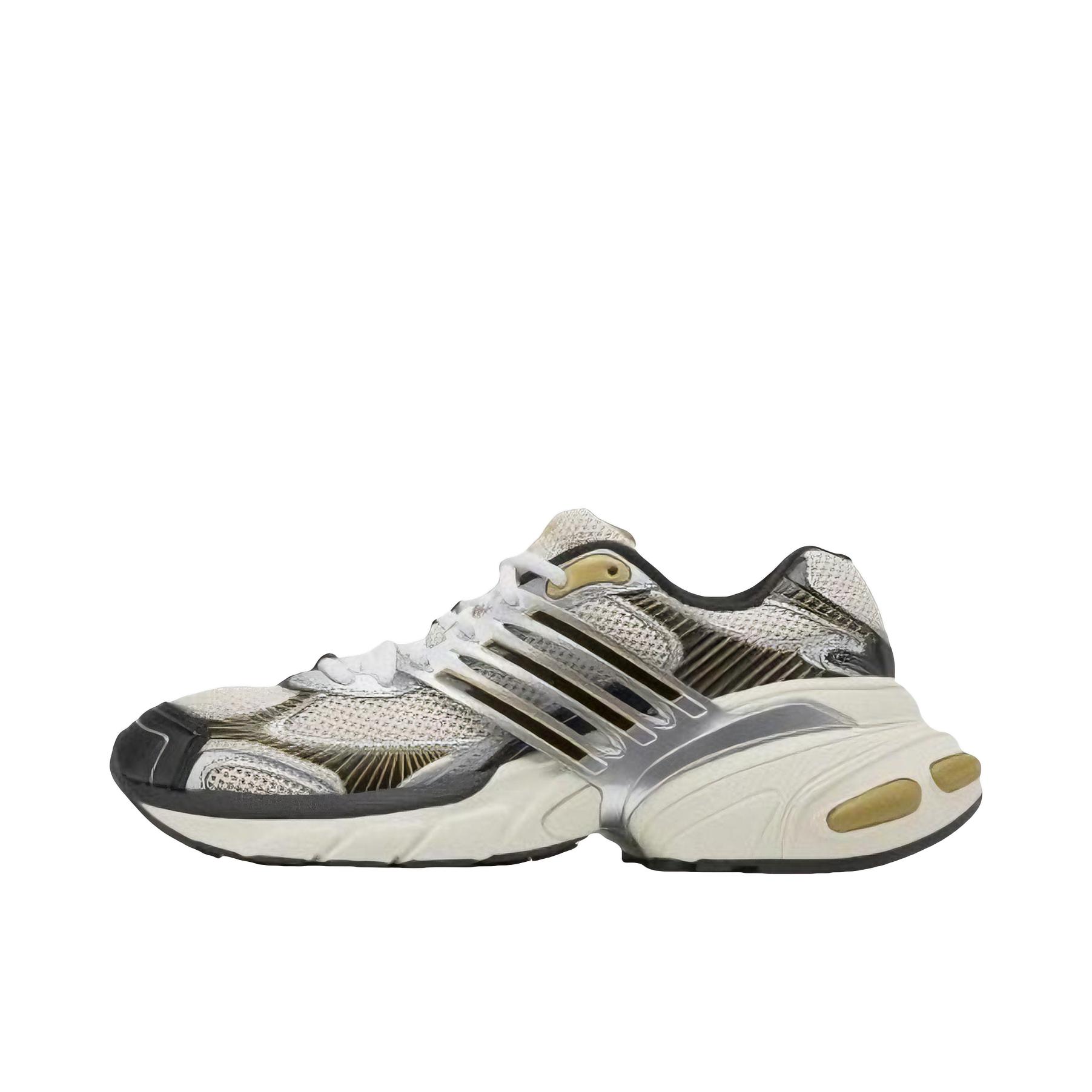 推荐商品：adidas Originals Adistar XLG 防滑耐磨 网面透气 轻便 增高 舒适百搭 复古 运动休闲鞋 白色/金色