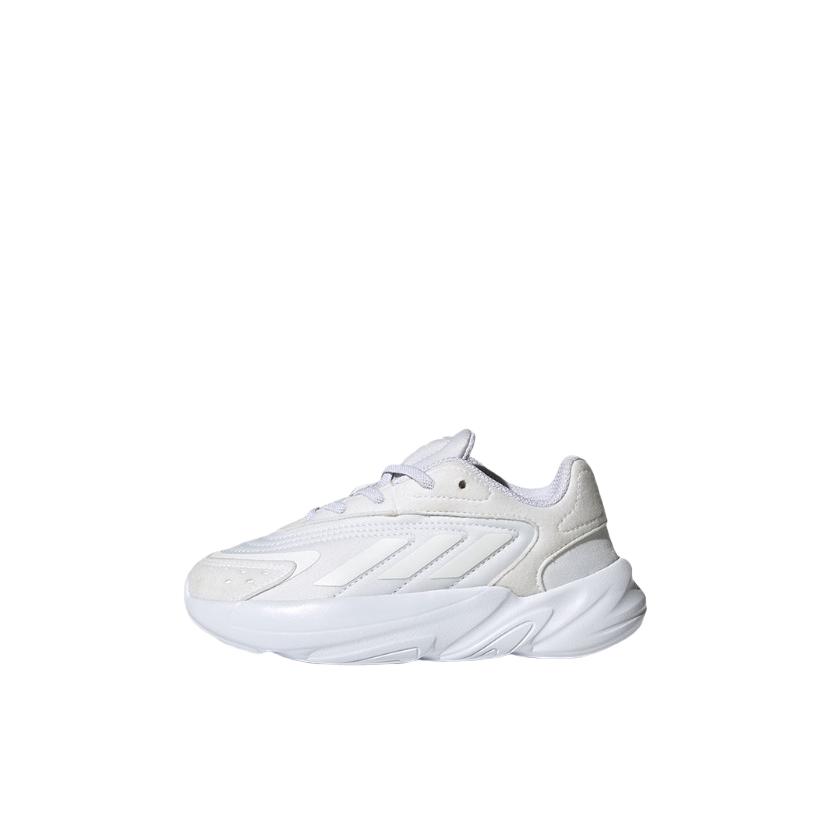 推荐商品：adidas Originals Ozelia 运动鞋儿童 时尚复古经典百搭防滑耐磨舒适透气织物增高 婴童/白色