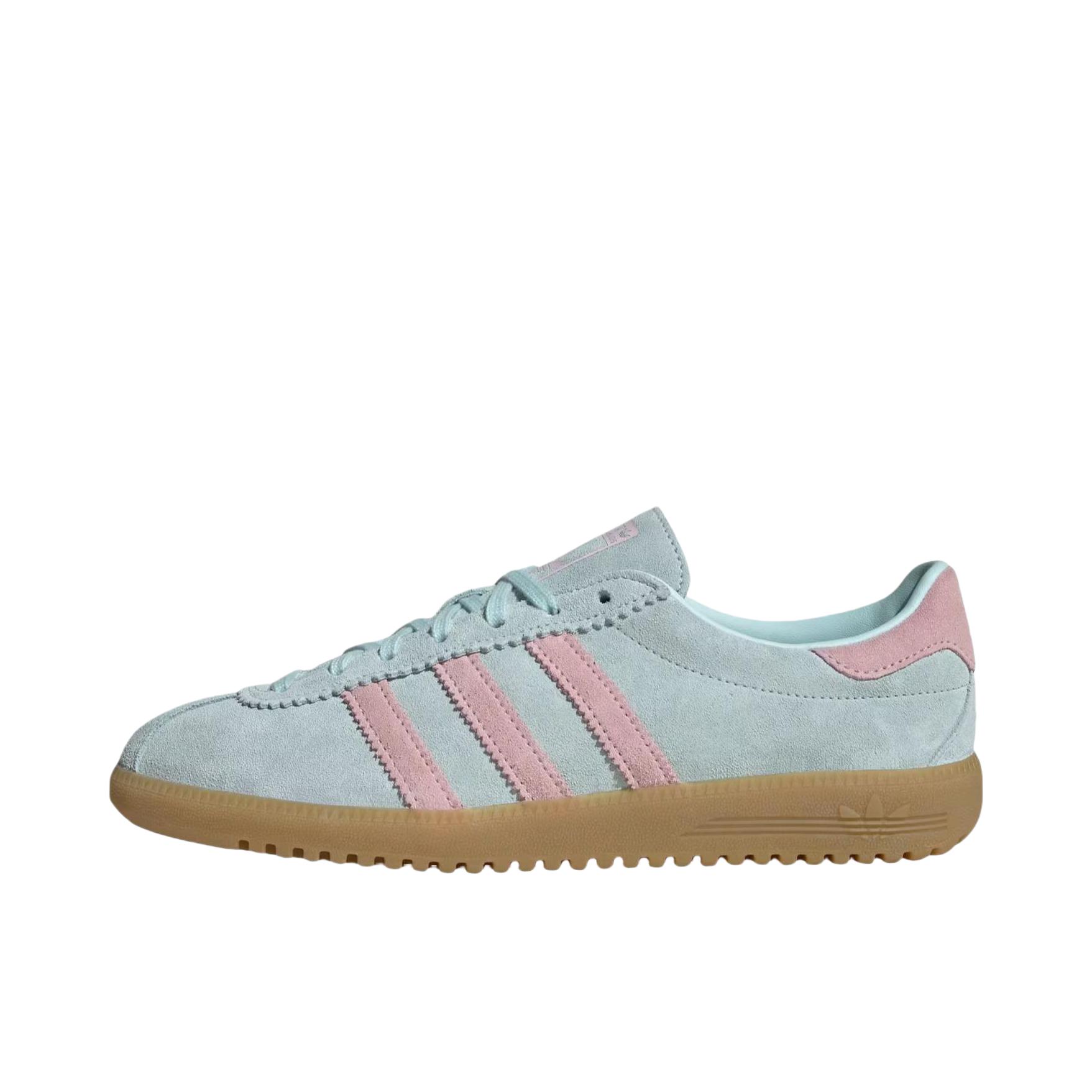 推荐商品：adidas Originals Bermuda T头鞋 德训鞋 板鞋 防滑耐磨轻便舒适复古百搭圆头 绿色/粉色