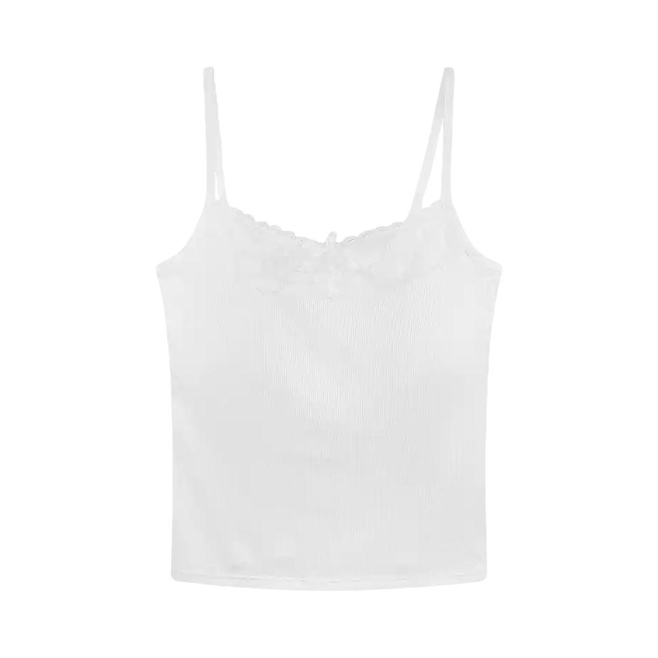 推荐商品：oeing 美背短款外穿吊带 女装 OEING-NYBX-14 白