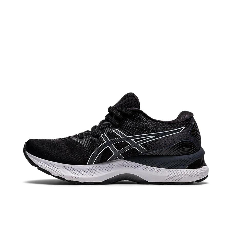 推荐商品：Asics/亚瑟士 Gel-Nimbus 23 跑鞋 缓震回弹防滑耐磨网面透气舒适支撑马拉松时尚织物圆头 女款/D宽/黑色/灰色/白色