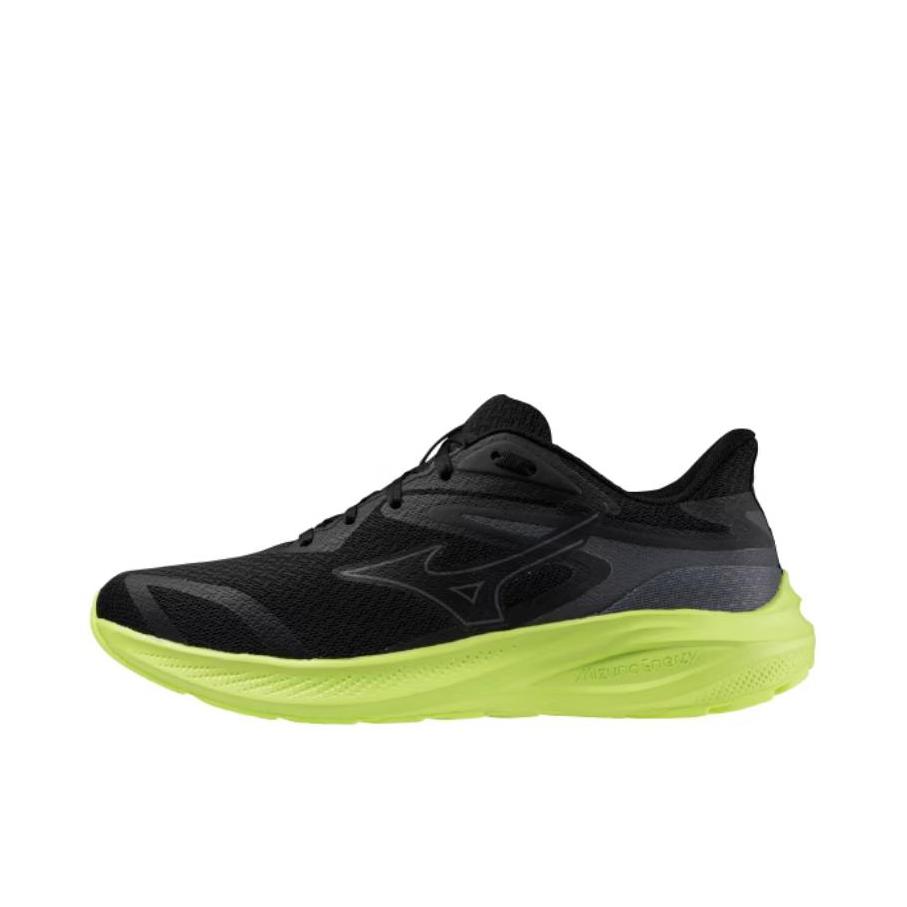 推荐商品：Mizuno/美津浓 Enerzy Runnerz 防滑耐磨 轻便透气 舒适百搭 时尚 跑鞋 黑色/绿色