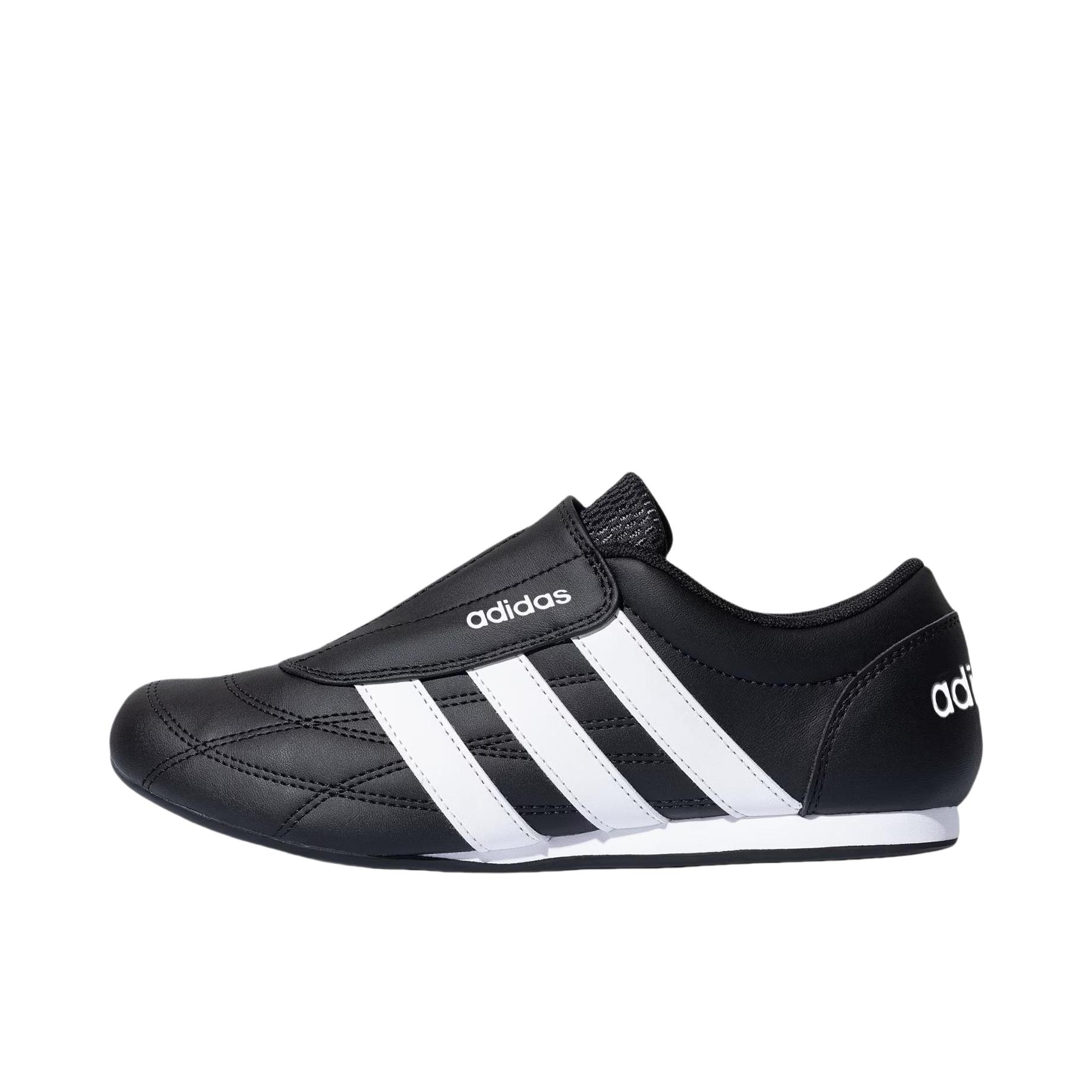 推荐商品：adidas Tekwen Sportschuhe 运动休闲鞋 柔软防滑耐磨低帮贴合 女款/黑色
