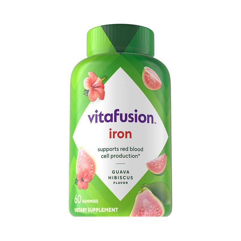 推荐商品：Vitafusion 铁软糖 女性补气血 恢复精力
