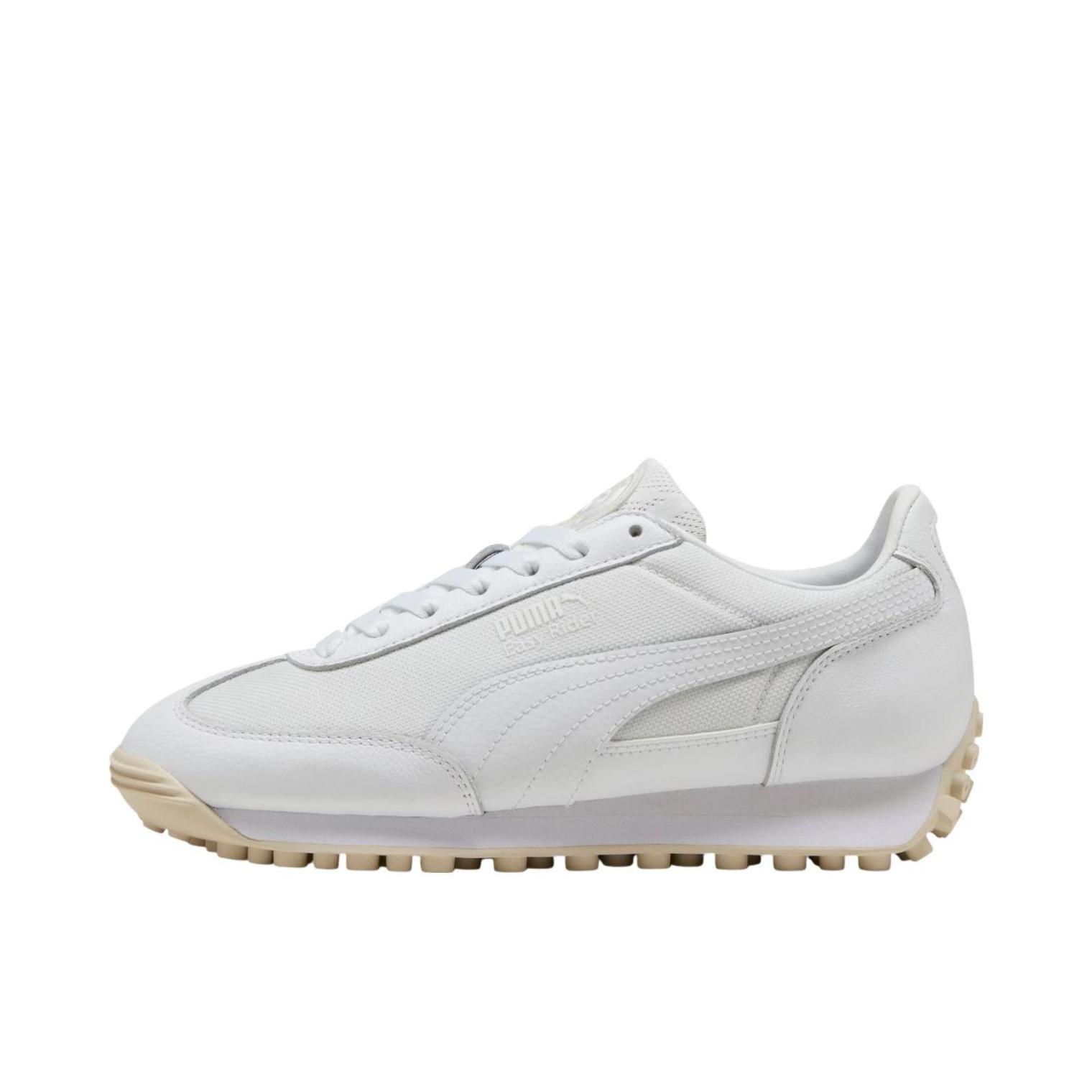 推荐商品：Puma/彪马 Easy Rider 防滑耐磨 减震 复古 轻便舒适 T头鞋 德训鞋 运动休闲鞋 女款/纯白色