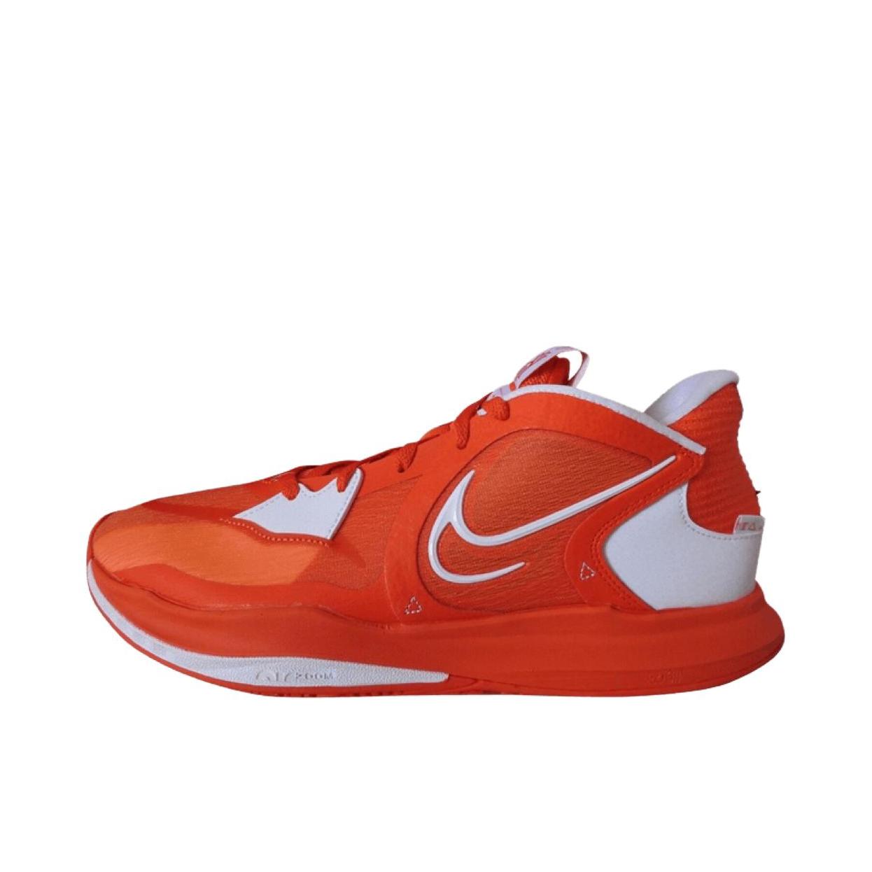 推荐商品：Nike Kyrie Low 5 透气 防滑耐磨 支撑 圆头织物 实战 篮球鞋 橙色