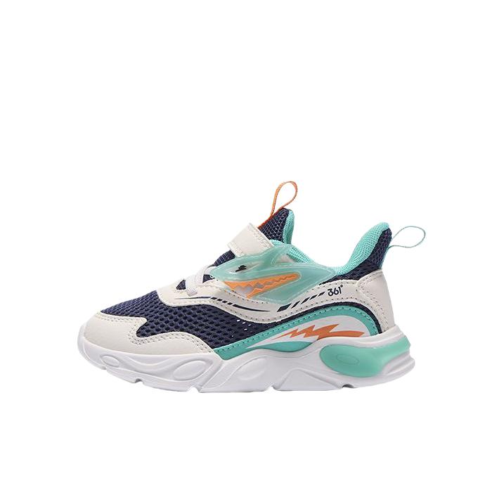 推荐商品：361度 防滑 耐磨 魔术贴 运动鞋儿童 N72525802 小童/光普蓝色/羽毛白/湖水绿色