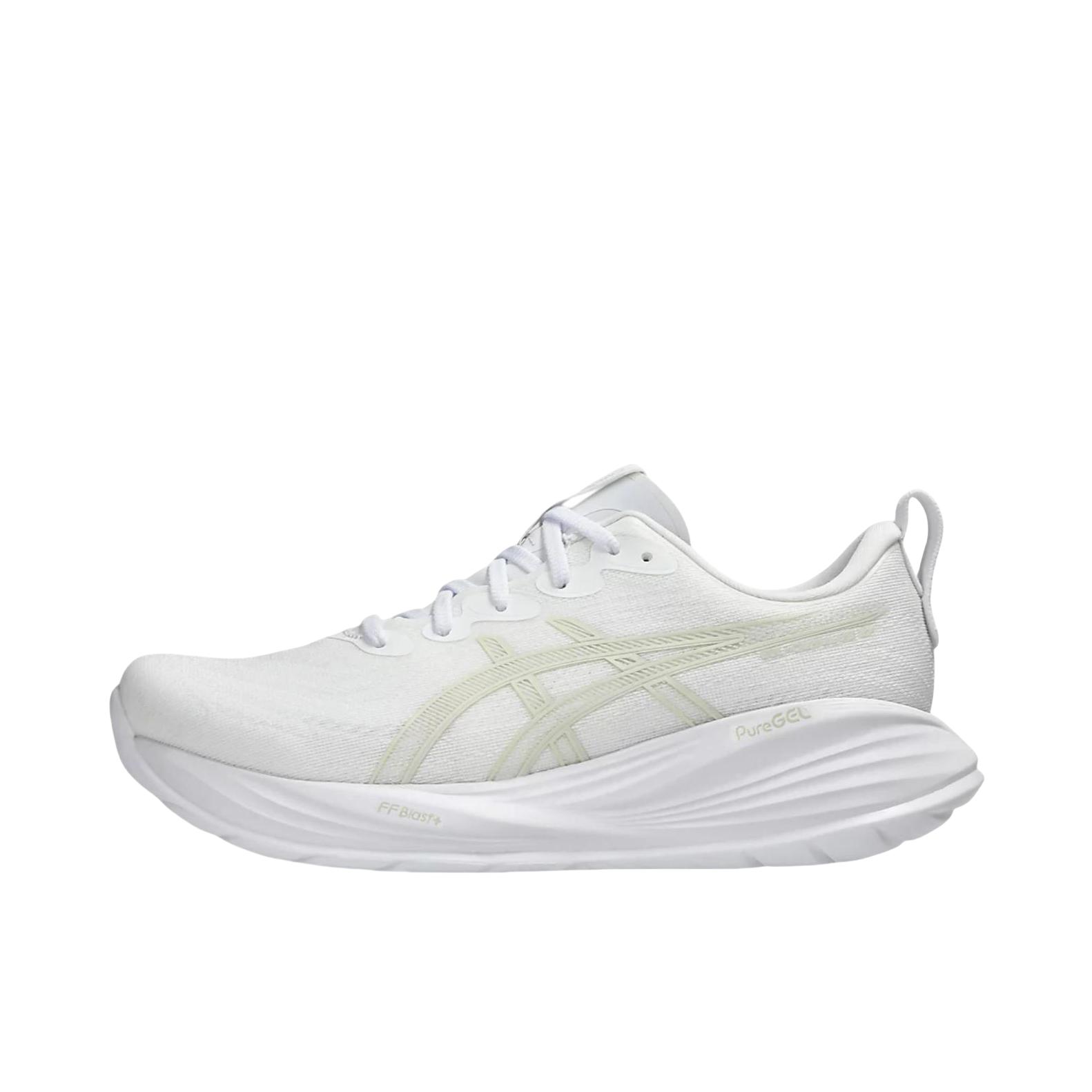 推荐商品：Asics/亚瑟士 Gel-Cumulus 27 百搭 防滑 耐磨 低帮 跑鞋 白色