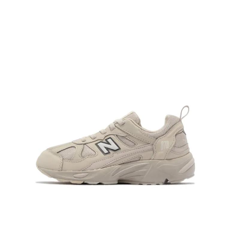 推荐商品：New Balance 878 网面透气 减震 防滑耐磨 护趾 拼接 缓震 防踢 运动鞋儿童 小童/奶油白