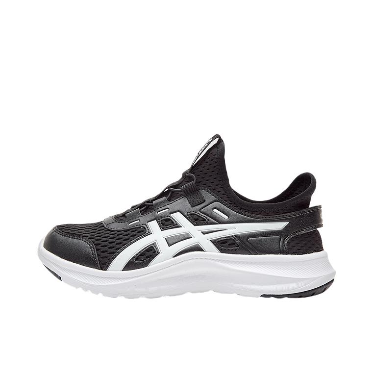推荐商品：Asics/亚瑟士 LAZERBEAM 大网孔 透气 一脚蹬 低帮 运动休闲鞋 大童/黑色