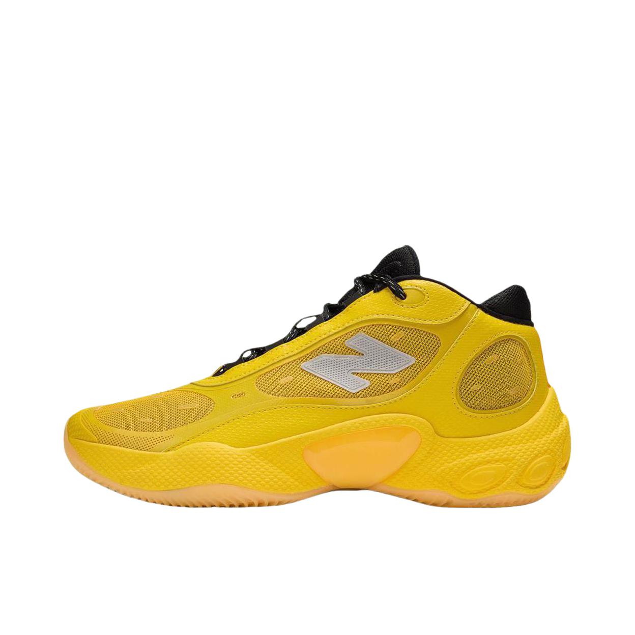 推荐商品：New Balance Fresh Foam BB v3 篮球鞋 防滑耐磨低帮系带柔软 Bricks & Wood联名/D宽/黄色