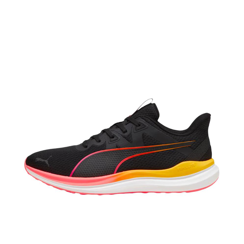 推荐商品：Puma/彪马 Reflect Lite 防滑耐磨 轻便透气 舒适百搭 跑鞋 黑色/黄色