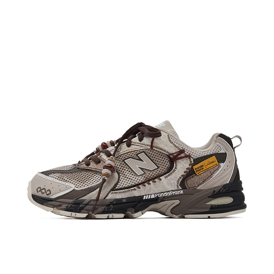 推荐商品：【定制球鞋】 New Balance 530 跑鞋 防滑耐磨减震轻便网布透气舒适低帮复古合成革织物 礼盒款/川流 