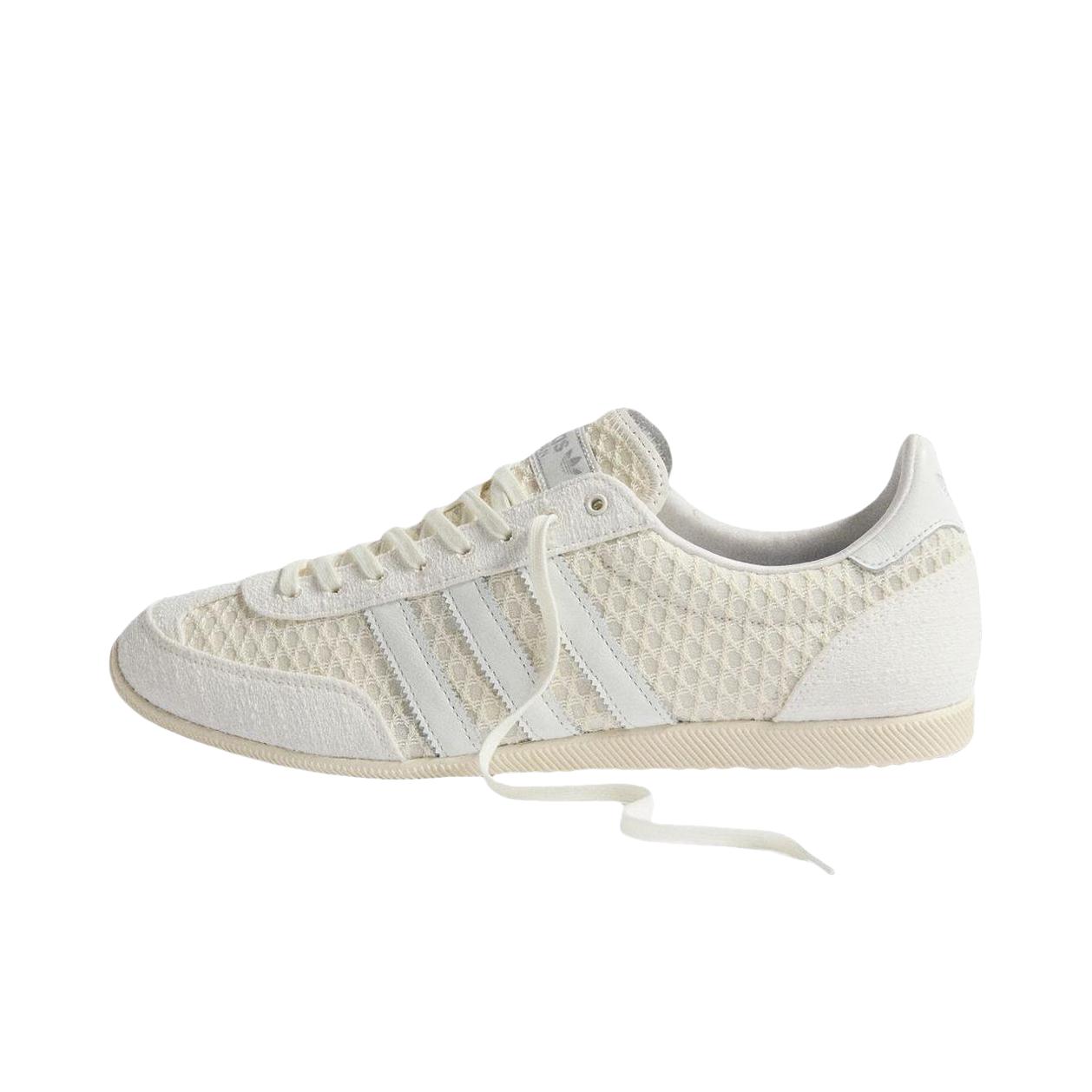 推荐商品：adidas Originals Japan 防滑耐磨 舒适轻便 复古百搭 潮流 T头鞋 薄底鞋 运动休闲鞋 END联名/女款/白色