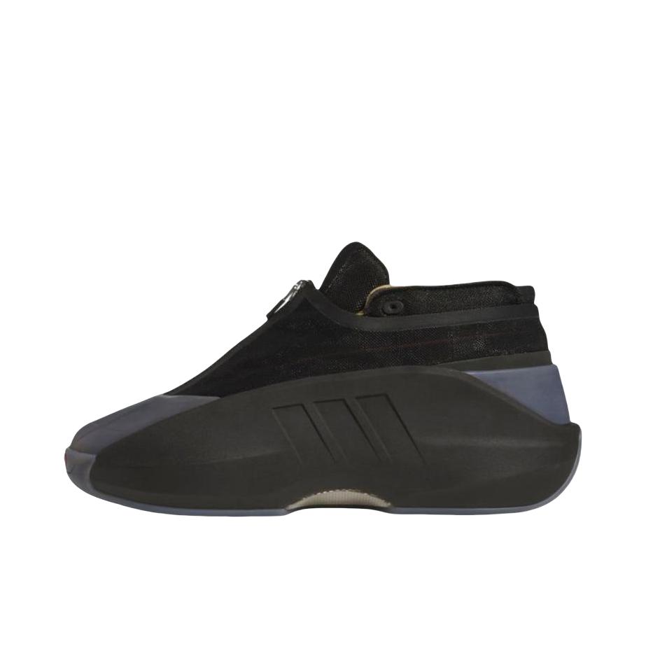 推荐商品：adidas Crazy Iiinfinity 篮球鞋 舒适减震防滑耐磨网布透气复古 黑色/灰色