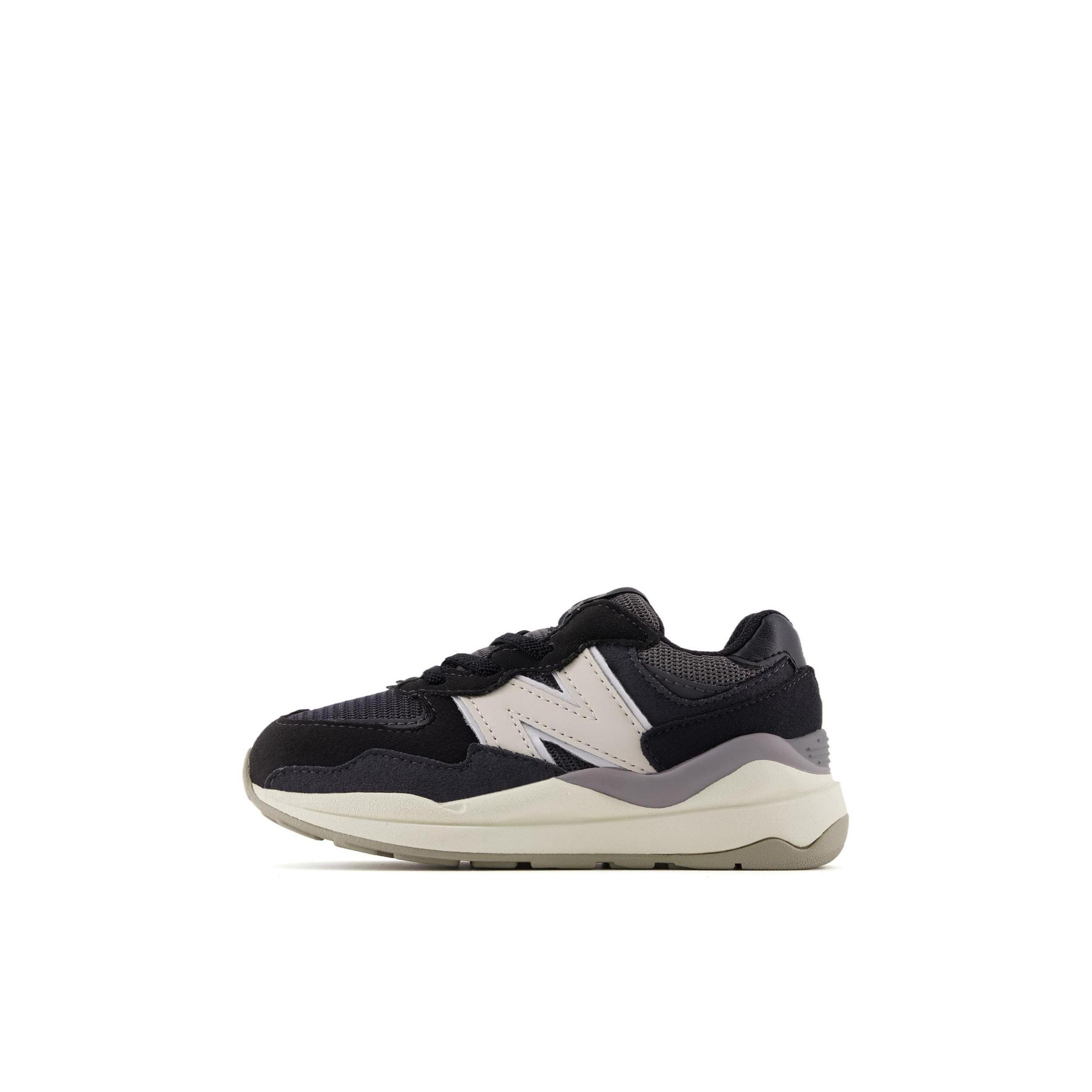推荐商品：New Balance 5740 网面透气 减震 防滑耐磨 潮酷 防踢 织物 运动鞋儿童 婴童/黑色/白色/灰色