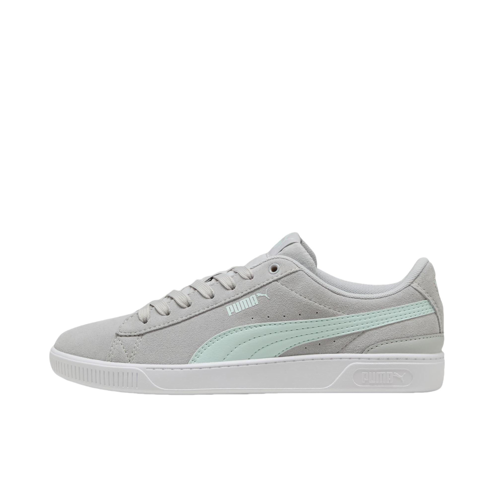 推荐商品：Puma/彪马 Vikky V3 板鞋 防滑耐磨舒适轻便低帮百搭复古时尚简约薄底 女款/灰色