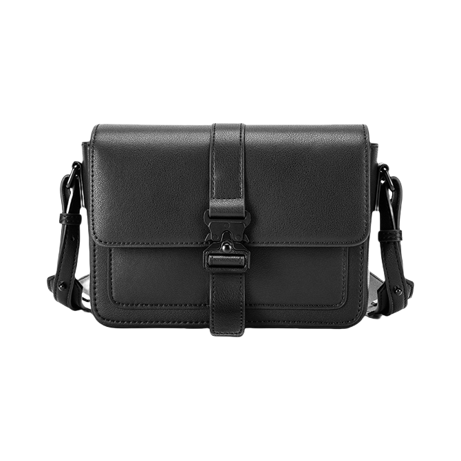 推荐商品：古笛 常规小众设计个性百搭潮流牛皮材质简约小方包斜挎包