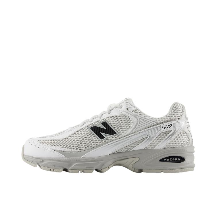 推荐商品：New Balance 509 跑鞋 防滑低帮休闲厚底贴合 D宽/白色